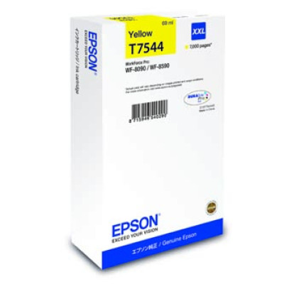 Epson T7544XXL (C13T754440), originální inkoust, žlutý, 69 ml