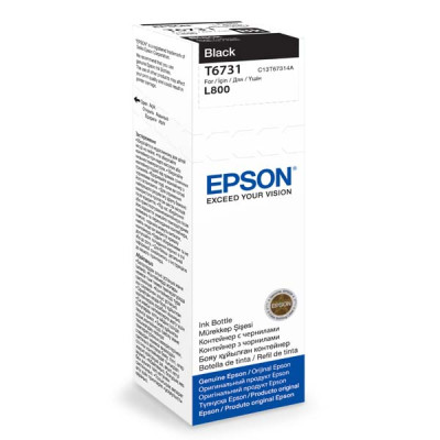 Epson T6731 (C13T67314A), originální inkoust, černý, 70 ml