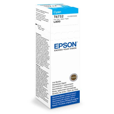 Epson T6732 (C13T67324A), originální inkoust, azurový, 70 ml