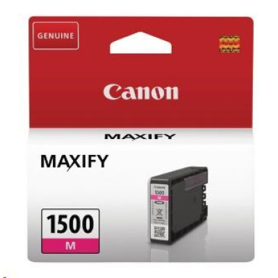 Canon PGI-1500M (9230B001), originální inkoust, purpurový, 300 stran (4,5 ml)