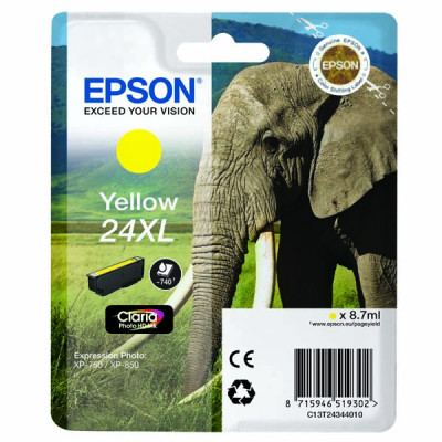 Epson T2434 (C13T24344010), originální inkoust, žlutý, 8,7 ml