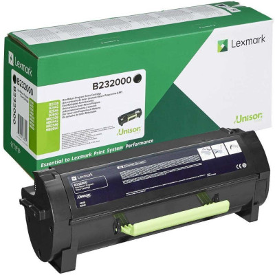 Lexmark B2300A0 (B232000), originální toner, černý, 3000 stran