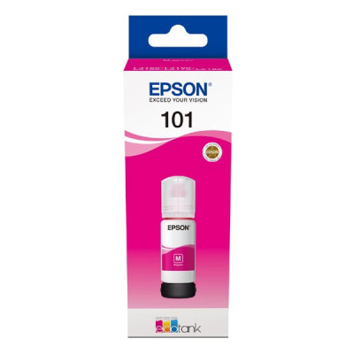 Epson C13T03V34A (101), originální inkoust, purpurový, 70ml