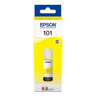 Epson C13T03V44A (101), originální inkoust, žlutý, 70ml