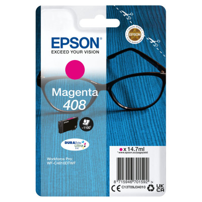 Epson T09J3 (C13T09J34010), originální inkoust, purpurový, 14,7 ml