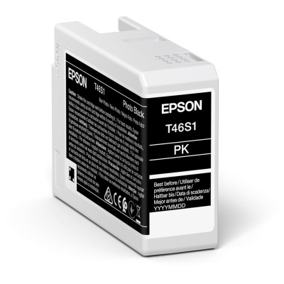 Epson T46S1 (C13T46S100), originální inkoust, photo černý, 25 ml