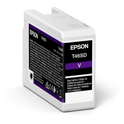 Epson T46SD (C13T46SD00), originální inkoust, fialový, 25 ml