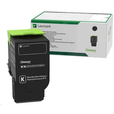 Lexmark C232HK0 , originální toner, černý, 3000 stran, return