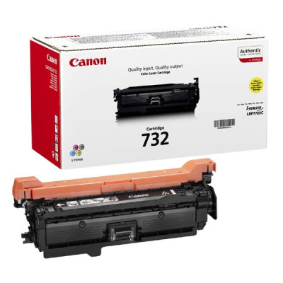 Canon CRG-732Y (6260B002), originální toner, žlutý, 6400 stran