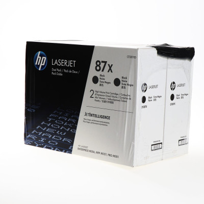 HP CF287XD (87X), originální toner, černý, 2 × 18000 stran, 2-pack