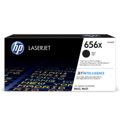 HP CF460X (656X), originální toner, černý, 27000 stran