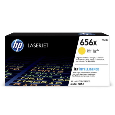 HP CF462X (656X), originální toner, žlutý, 22000 stran