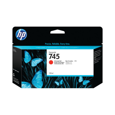 HP F9K00A (745), originální inkoust, chromaticky červený, 130ml