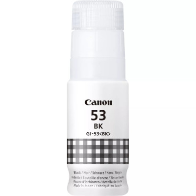 Canon GI-53Bk (4699C001), originální inkoust, černý, 3700 stran (60 ml)