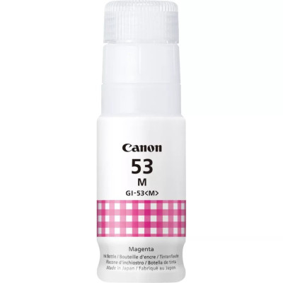 Canon GI-53M (4681C001), originální inkoust, purpurový, 3700 stran (60 ml)