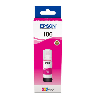 Epson T00R3 (C13T00R340, 106), originální inkoust, purpurový, 70 ml