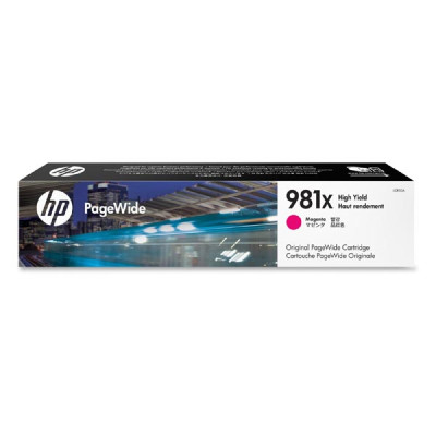 HP L0R10A (981X), originální inkoust, purpurový, 10000 stran (114,5 ml)