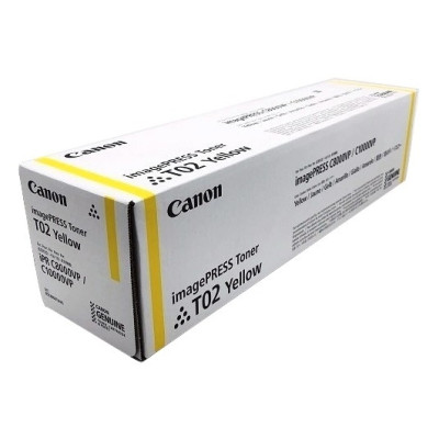 Canon T02Y (8532B001), originální toner, žlutý, 43000 stran