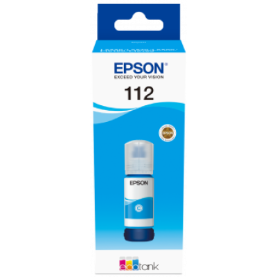 Epson T06C2 (C13T06C24A, 112), originální inkoust, azurový, 6000 stran (70 ml)