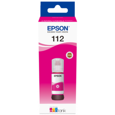 Epson T06C3 (C13T06C34A, 112), originální inkoust, purpurový, 6000 stran (70 ml)