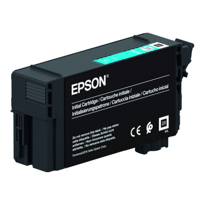 Epson T40C2 (C13T40C240, XD2), originální inkoust, azurový, 26 ml