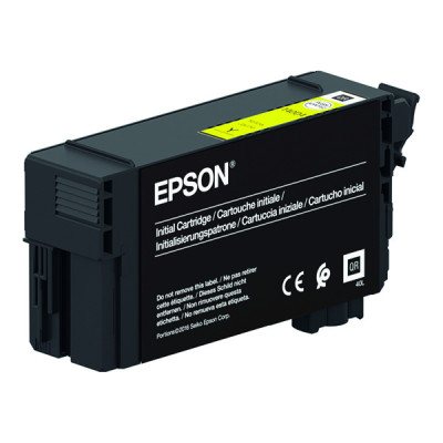 Epson T40C4 (C13T40C440, XD2), originální inkoust, žlutý, 26 ml