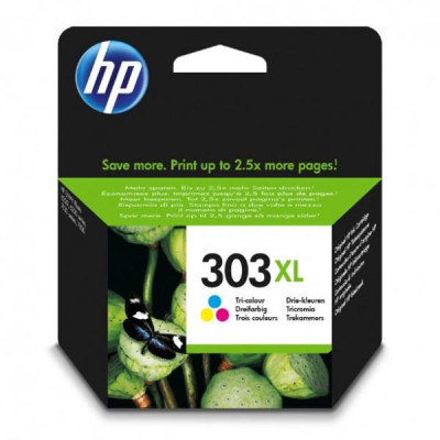 HP T6N03AE (303XL), originální inkoust, barevný, 10 ml, XL