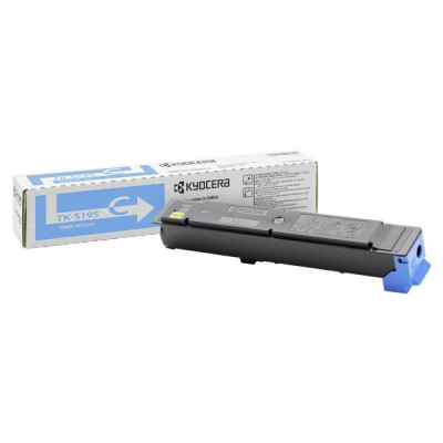 Kyocera TK-5195C (1T02R4CNL0), originální toner, azurový, 7000 stran