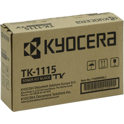 Kyocera TK-1115 (1T02M50NL0), originální toner, černý, 1600 stran