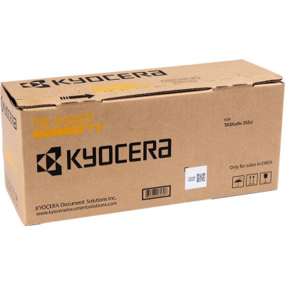 Kyocera TK-5345Y (1T02ZLANL0), originální toner, žlutý, 9000 stran