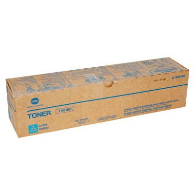 Konica Minolta TN-616C (A1U9453), originální toner, azurový, 31000 stran