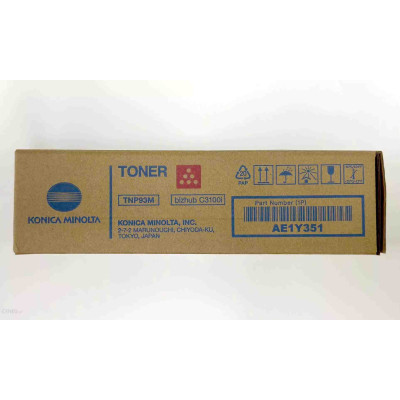 Konica Minolta TNP-93M (AE1Y351), originální toner, purpurový, 4000 stran