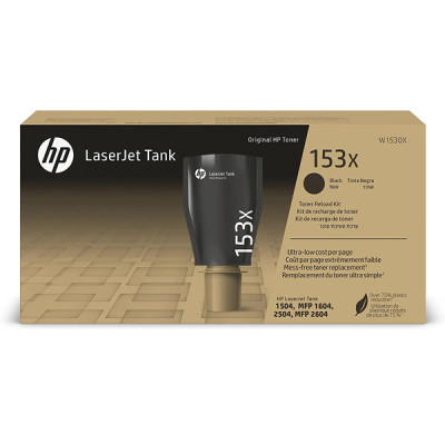 HP W1530X (153X), originální toner, černý, 5000 stran, reload kit