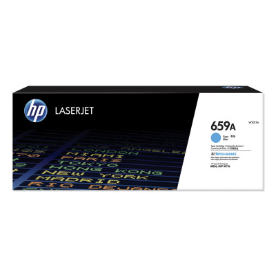 HP W2011A (659A), originální toner, azurový, 13000 stran