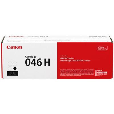 Canon 046HBK (1254C002), originální toner, černý, 6300 stran