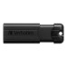 Verbatim USB flash disk, USB 3.0, 128GB, PinStripe, Store N Go, černý, 49319