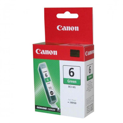 Canon BCI-6G (9473A002), originální inkoust, zelený, 390 stran (13 ml)