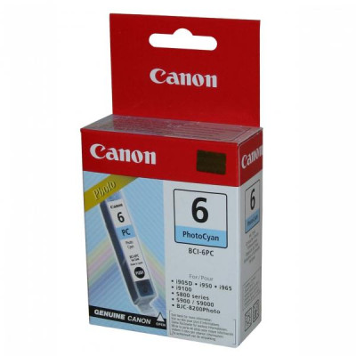 Canon BCI-6PC (4709A002), originální inkoust, photo azurový, 280 stran (13 ml)