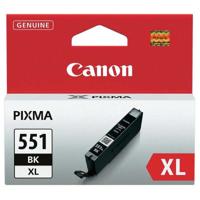 Canon CLI-551BkXL (6443B001), originální inkoust, černý, 11 ml, XL