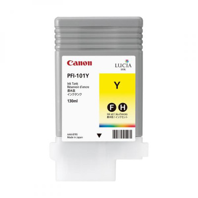 Canon PFI-101Y (0886B001), originální inkoust, žlutý, 130 ml