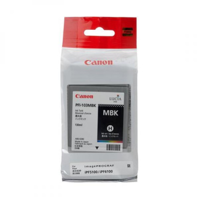 Canon PFI-103MBk (2211B001), originální inkoust, matně černý, 130 ml