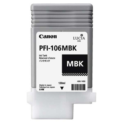 Canon PFI-106MBk (6620B001), originální inkoust, matně černý, 130 ml