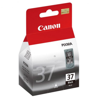 Canon PG-37Bk (2145B001), originální inkoust, černý, 220 stran (11 ml)