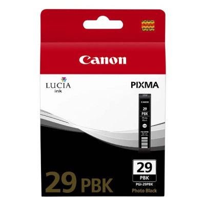 Canon PGI-29PBk (4869B001), originální inkoust, photo černý, 36 ml