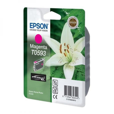 Epson T0593 (C13T059340), originální inkoust, purpurový, 13 ml