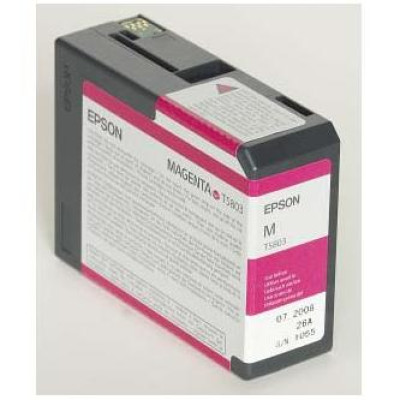 Epson T5803 (C13T580300), originální inkoust, purpurový, 80 ml