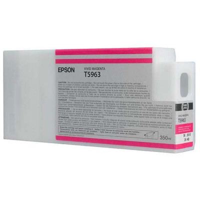 Epson T5963 (C13T596300), originální inkoust, vivid purpurový, 350 ml