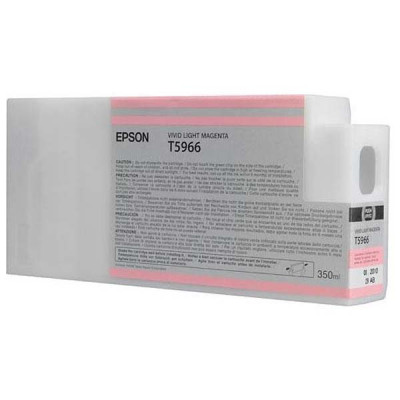 Epson T5966 (C13T596600), originální inkoust, vivid světle purpurový, 350 ml