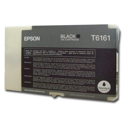 Epson T6161 (C13T616100), originální inkoust, černý, 76 ml