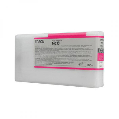 Epson T6533 (C13T653300), originální inkoust, vivid purpurový, 200 ml